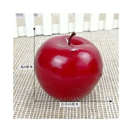 Food Red Fruit Model Simulation Toy Early Educational Kid Children Pretend Play House Finished Goods Foam Unisex 2021