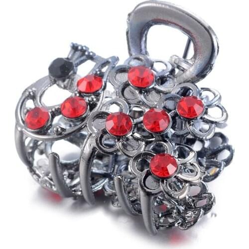 Fashion Women Jewelry Red Hair Accessories Hairpins Crab Retro Mini Butterfly Hair Claw Clip Headband For Lady Girls Hot Sale