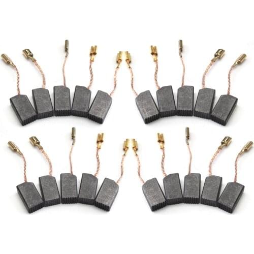 20pcs 6*8*14mm Graphite Copper Motor Carbon Brushes Set