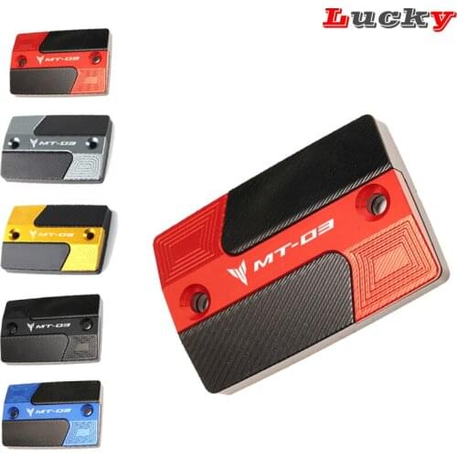 Newest For Yamaha MT03 MT-03 MT 03 2006 2007 2008 2009 2010 Motorcycle CNC Front brake Fluid Cylinder Master Reservoir Cover Cap