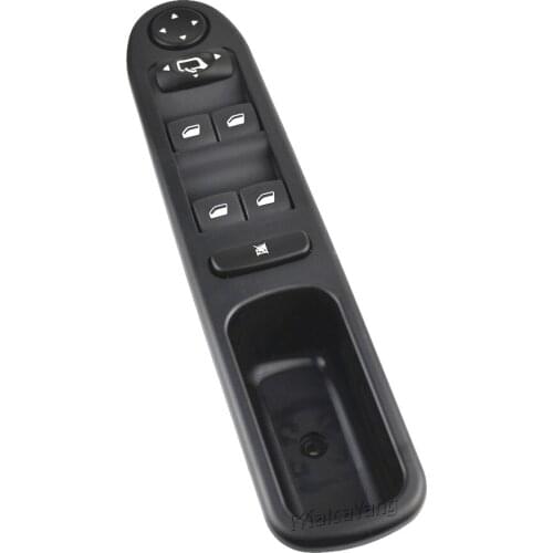 For Peugeot 307 Window Switch Left Front Car Switch Window Control Glass Frame Riser 6554.KT for Peugeot 307 SW 2000-2007 6554KT