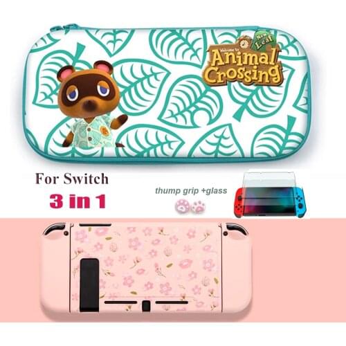 8 IN 1 Portable Travel Bag for Nitendo Switch Accessories EVA Storage Cover Soft Protective Cases