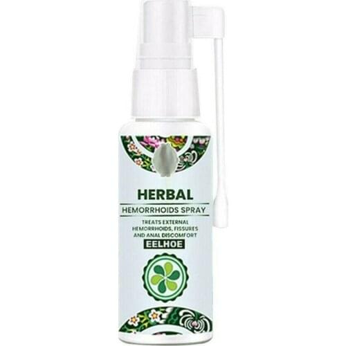 30ml Hemorrhoid Treatment Spray No Stimulation Natural Herbal Essence External Hemorrhoids Anal Fissure Mixed Hemorrhoids