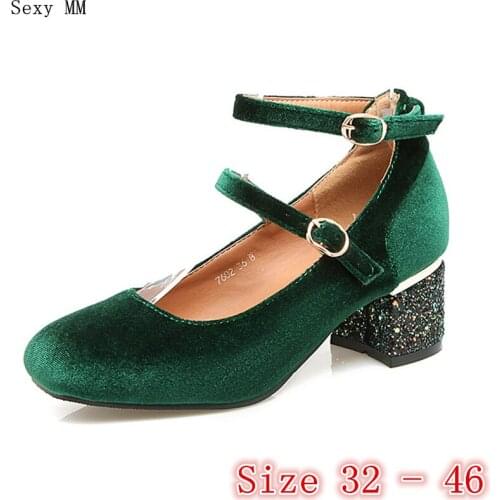 High Heels Women Pumps High Heel Shoes Stiletto Woman Wedding Shoes Kitten Heels Small Plus Size 32 33 - 40 41 42 43 44 45 46