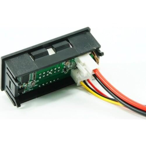 High Precision DC 100V 200V 10A Voltmeter Ammeter Digital Display Panel Gauge