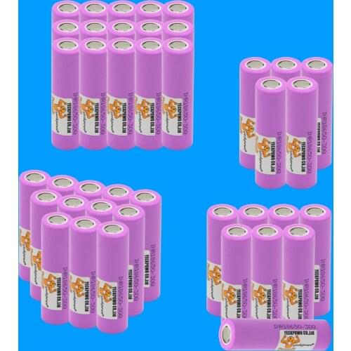 YECKPOWO INR18650 30Q battery li-ion batteries 10C rate high drain 30A 3.7V 3000mah rechargeable akkumulator / 18650 charger