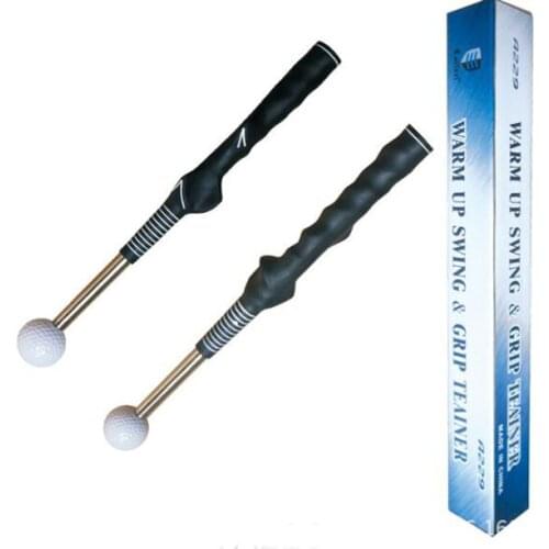 Free shipping stretchable golf driving range golf practice swing trainer stick golf swing training aids