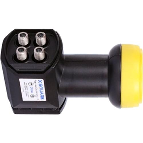 Weather Proof 4K Ultra HD Ku band circular Polarity Quad Output 10.75GHz LNBF