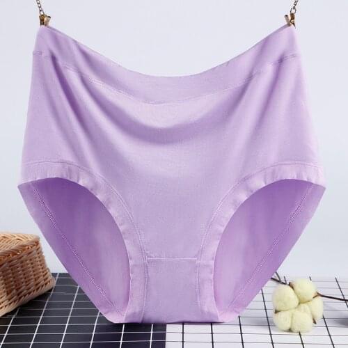 High Quality Womens Briefs Comfortable Cotton High Waist Underwear Women Sexy Ultra-thin Panties Elasticity Panties