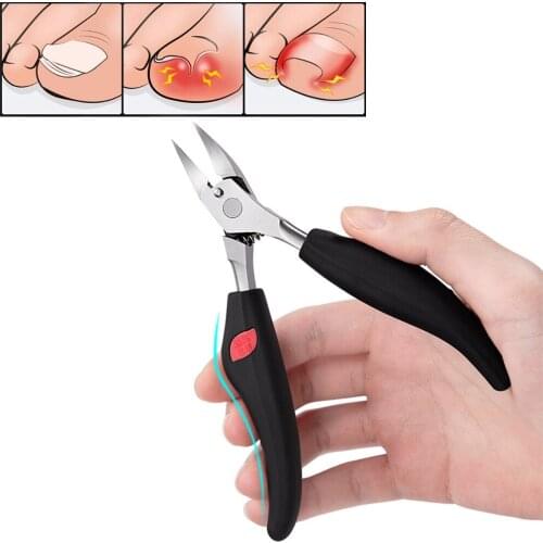 1PC Nail Clippers Nippers Cuticle Cutters Manicure Tool Pedicure Toe Nail Clipper Ingrown Toenail Podiatry Correction Care Tool
