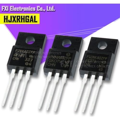 10PCS STP4NK60ZFP TO-220F P4NK60ZFP TO220F MOS FET N-Channel transistor New original