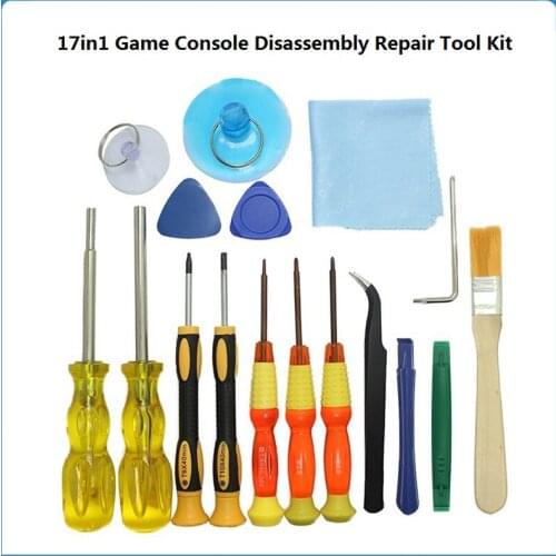 17in1 Game Console Disassembly Repair Tool Kit Nintendo Switch NS Screwdriver Universal Disassembler Tools For XBOX 360 PS3 PS4
