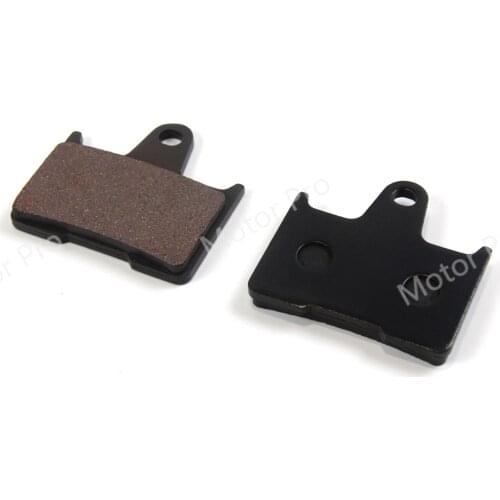 Motorcycle Accessories Organic Rear Brake Pads For HONDA CB400 SF SuperFour VT750 Shadow CB1300 X4 For KAWASAKI ZX 7RR GTR ZZR