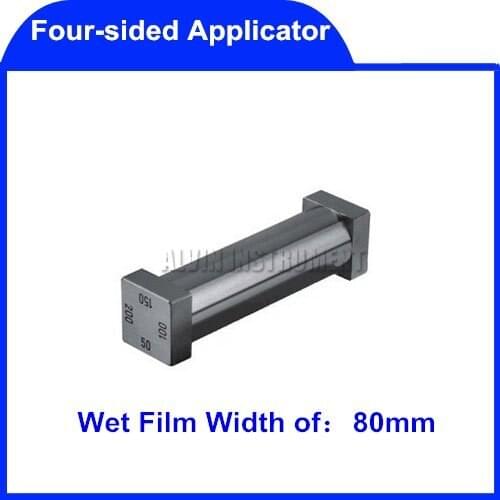 Four-sided Applicator(Coater) Film coaters application applicators Wet Film Width:80mm Standars: ASTM D 823-25 Free Shipping