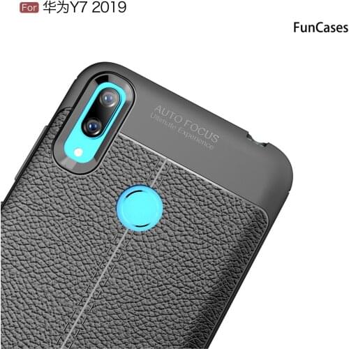 Cute Lychee Pattern Shell Cover For Huawei Y7 2019 Cute Cases sFor Huawei capa Enjoy 9 Y7 Prime 2019 Bag Wallet Cases Coques