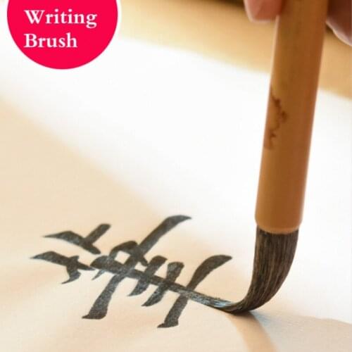 White Clouds Calligraphy Brush Pen 3pcs Chinese Painting Calligraphy Multiple Hair Writing Brush Huzhou Caligrafia Brush Pen