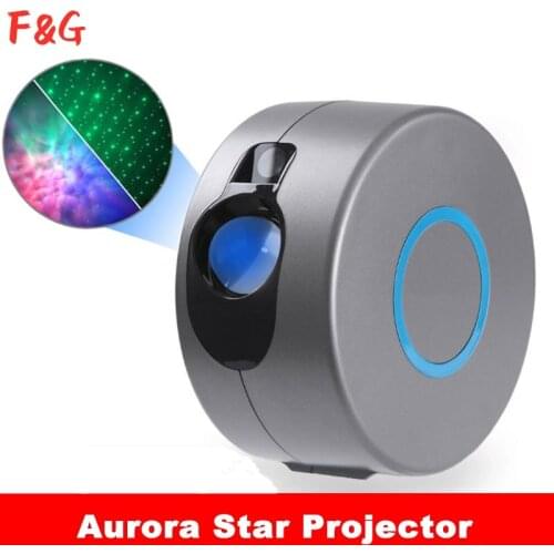 Laser Galaxy Starry Sky Projector Rotating Water Saving Night Light Led Colorful Nebula Cloud Lamp Effect Bedroom Bedside Lamp