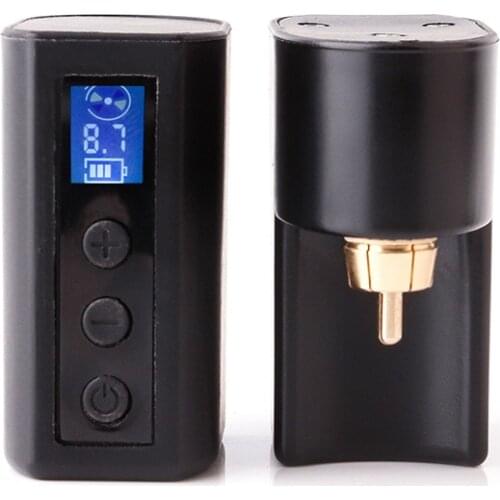 Professional Mini Wireless Tattoo Power RCA DC Connector for Rotary Pen Machine Portable Supplies