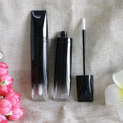 20 x 5ml Gradient Black Empty Lip Gloss Tube Travel Mini Liquid Batom Lip Serum Sleeping Mask Base Foundation Containers Bottles