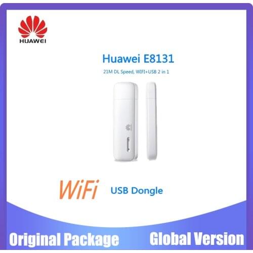 Unlocked Huawei E8131 3G 21Mbps WiFi Dongle Modem Router