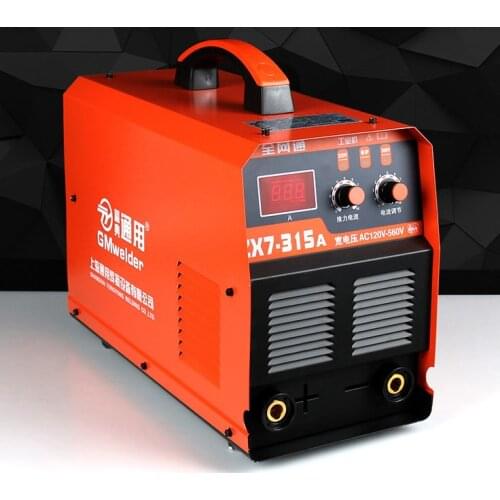 DC welding machine 220v / 380v industrial three-phase large-scale welding machine all copper ZX7-315 dual-purpose welding machin