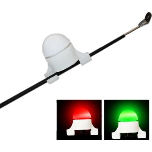 Strike Alert LED Fishing Alarm Rod Tip Carp Night Fishing Light Auto Recognition Bite Alarm Fishing Accessories with Battery