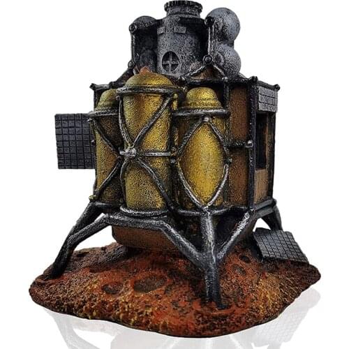 Fish Tank Decoration, Mars Rover Curiosity Aquarium Decoration, Aquarium Decoration Suitable For Aquarium Decoration-ABUX