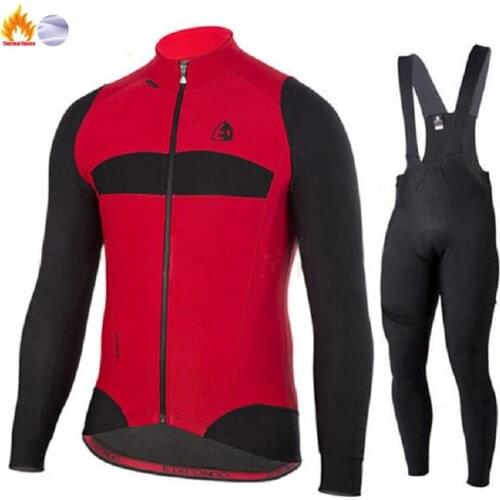Winter Thermal Fleece Quality Etxeondo Cycling Jersey Long Set MTB Cycle Clothing Sportswear Mountain Bike Clothes ropa ciclismo