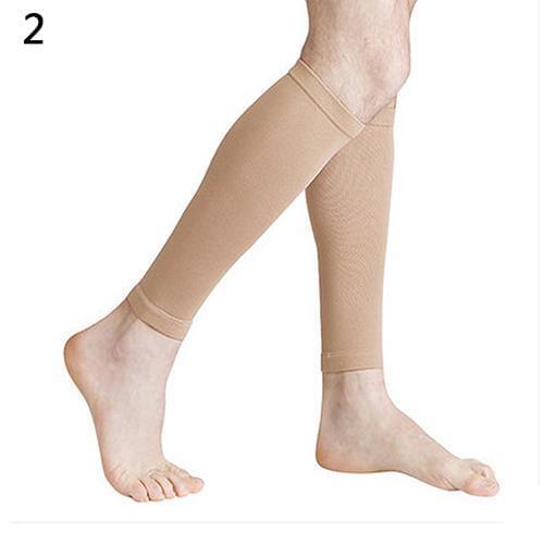 Women\s Slimming Leg Shaper Cellulite Calf Sleeve Brace Support Compression Socks Body Shaper Belt Elastic Stockings