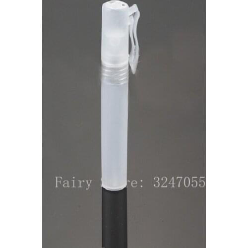 5ml8ml10ml 50/100pcs Clear Empty Travel Perfume Pen, DIY Refillable Plastic Convenient Scent Atomizer, Portable Makeup Package