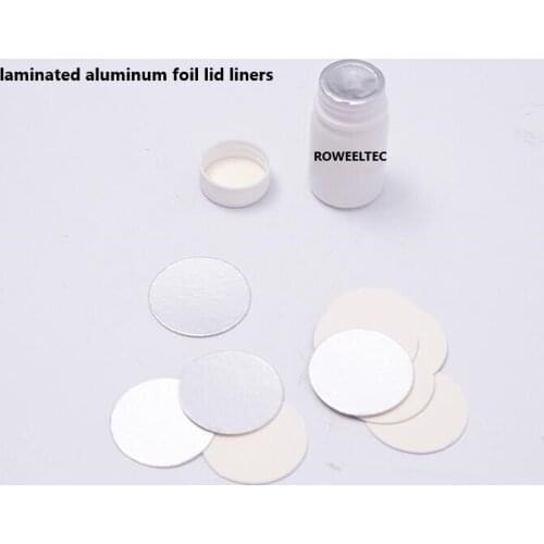 Free ship For induction sealing 38mm plactic laminated aluminum foil lid liners 20000pcs y323