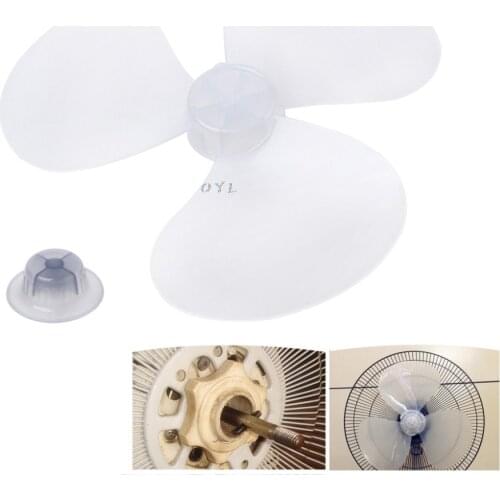 Big Wind 16inch 400mm Plastic Fan Blade 3 Leaves For Midea And Other Fans