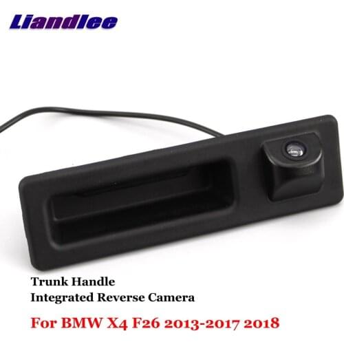 For BMW X4 F26 2013-2017 2018 Car Reverse Parking Camera Backup Rear View Camera / Trunk Handle Integrated Nigh Vision