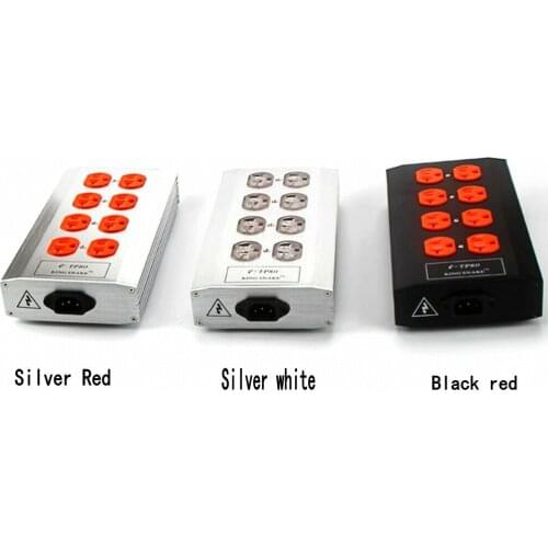 Hifi High Nano Crystal NCF power rhodium plating supply plug grade high end box