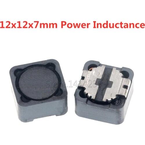 12*12*7mm Power Inductance CD127R CD127 Shielded inductor SMD Inductor 2.2/3.3/4.7/6.8/10/15/22/33/47/68/100/150/220/330-680UH