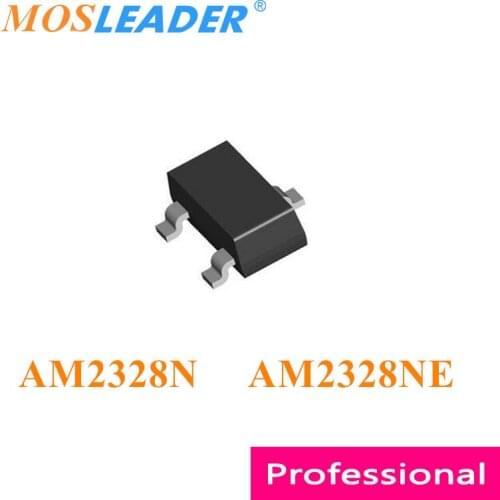 Mosleader AM2328N AM2328NE SOT23 3000PCS AM2328N-T1-PF AM2328NE-T1-PF AM2328 Rds=25mR 22mR 50mR Chinese N-Channel 20V