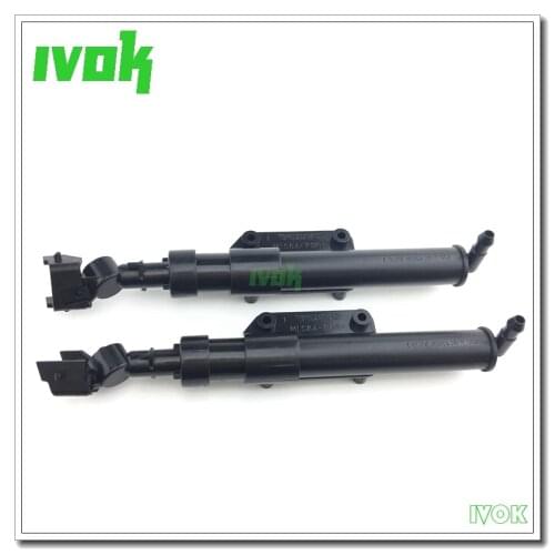 Left & Right Headlamp Washer Jet Nozzle Cylinder For Volvo S80 2007-2016 XC70 2008-2016 V70 2008-2010 31294174 31294175