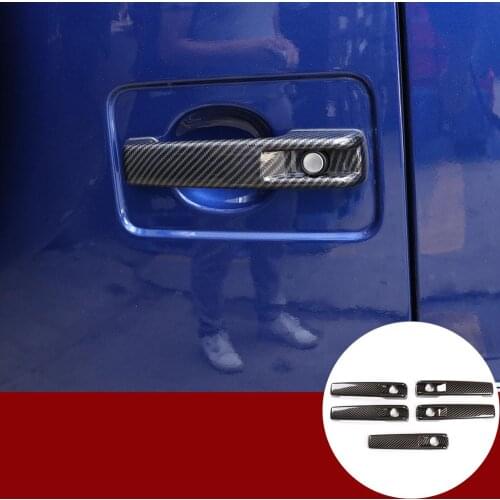 For Mercedes Benz G Class W463 W464 G65 G55 G63 G500 G550 G350 ABS Auto Outer Door Handle Cover Car Exterior Accessories 4 Color