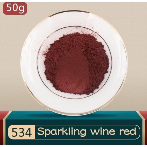 Pearl Powder Coating Mineral Mica Dust DIY Dye Colorant 50g Type 534 for Soap Eye Shadow Cars Art Crafts