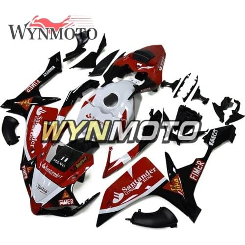 Complete ABS Plastic Injection White Red Covers New Motorcycle Fairings For Yamaha YZF R1 Year 2007 2008 Fairing Kit Hulls Frame