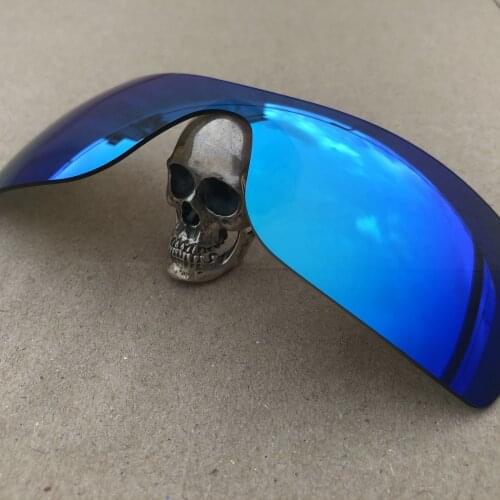 Firtox True Polarized Enhanced Replacement Lenses for-Oakley Batwolf OO9101 Sunglass (Lens Only)-Blue Mirror