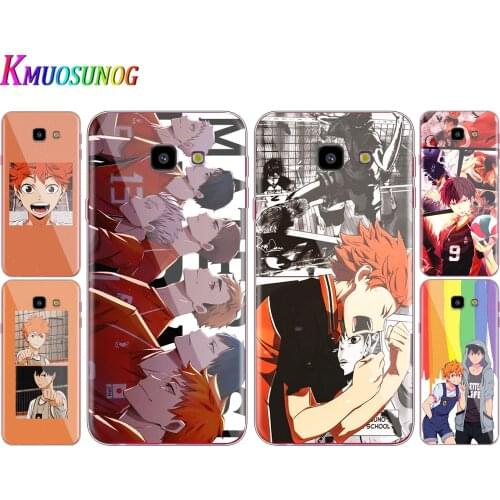Transparent Cover Anime Volleyball For Samsung Galaxy J8 J7 J6 J5 J4 J3 J2 Duo Prime Plus Core 2018 Phone Case