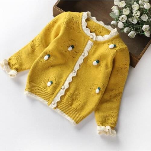 RIQIWIKI Knitted Sweaters For Girls