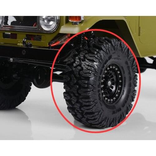 1/10 Scale Rock Cralwer Interco Super Swamper TSL Thornbird 1.9" Scale Tires For Defender Gelande II Truck Kit TF2 D90 D110
