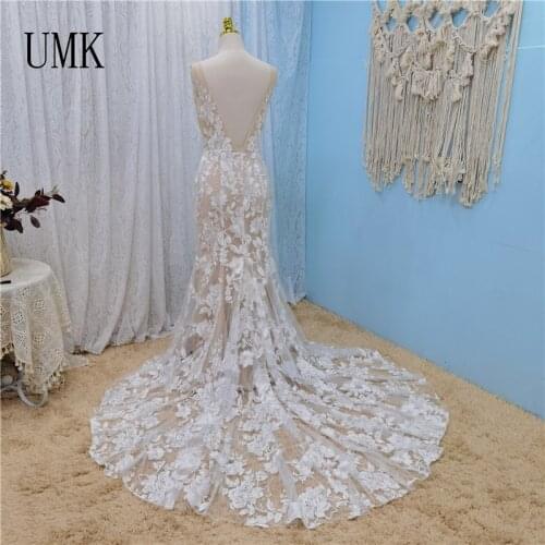 UMK Long Sleeve Wedding Dresses