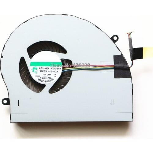 Laptop Fan For DELL For Alienware 17 R4 R5 MG75090V1-C090-S9A 0V613M MG75090V1-C070-S9A MG75090V1-C060-S9A MG75090V1-C080-S9A