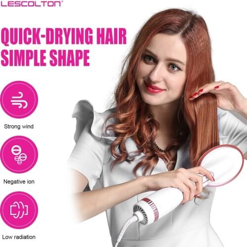 Hair Straightener Curler Comb Roller One Step Electric Ion Blow Dryer Brush 1200W Hair Dryer Hot Air Brush Styler and Volumizer