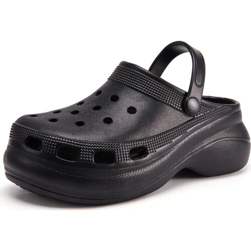 2021 Women Casual Clogs Girl Breathable Sandals Outdoor Valentine Slippers Lady Summer Slip On Flip Flops Jelly Sandalias Mujer