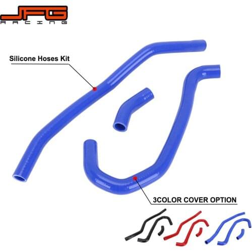 Motorcycle Accessories Engine Silicone Radiator Coolant Hose For YAMAHA Raptor 700 700R YFM700 YFM700R 2006-2021