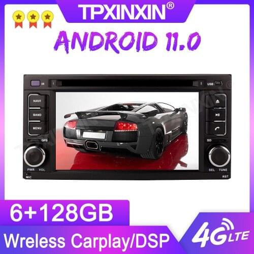 Android 11 6+128G For Subaru Forester Impreza 2008 -2013 GPS Car Multimedia Player Headunit Audio Radio Navigtion Tape Recorder